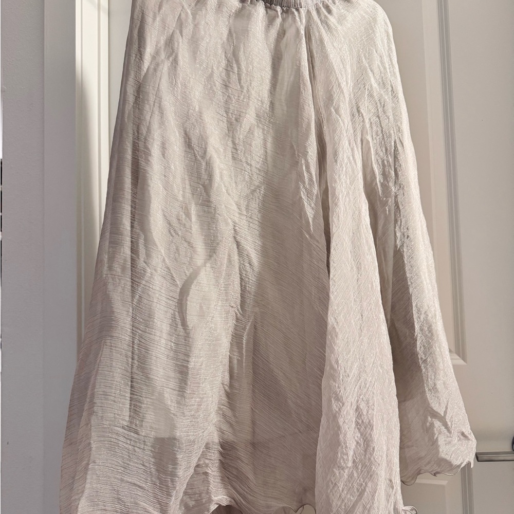 Elegant Grey Women's Skirt